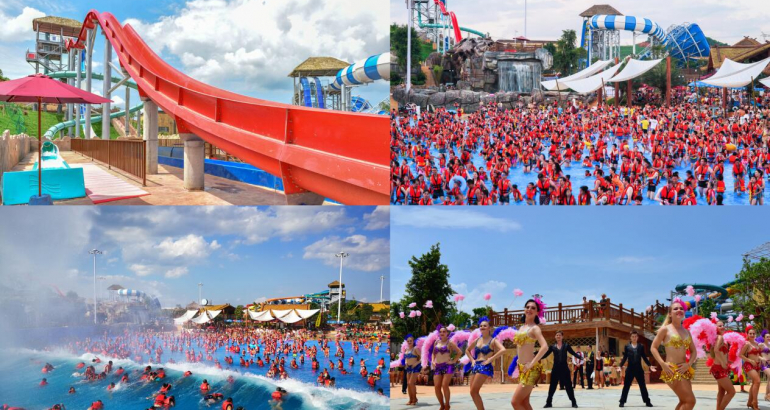 Baise Xinghe water park won the “most popular water park