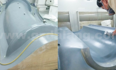 The Application of L-RTM in the production of Water Slide
