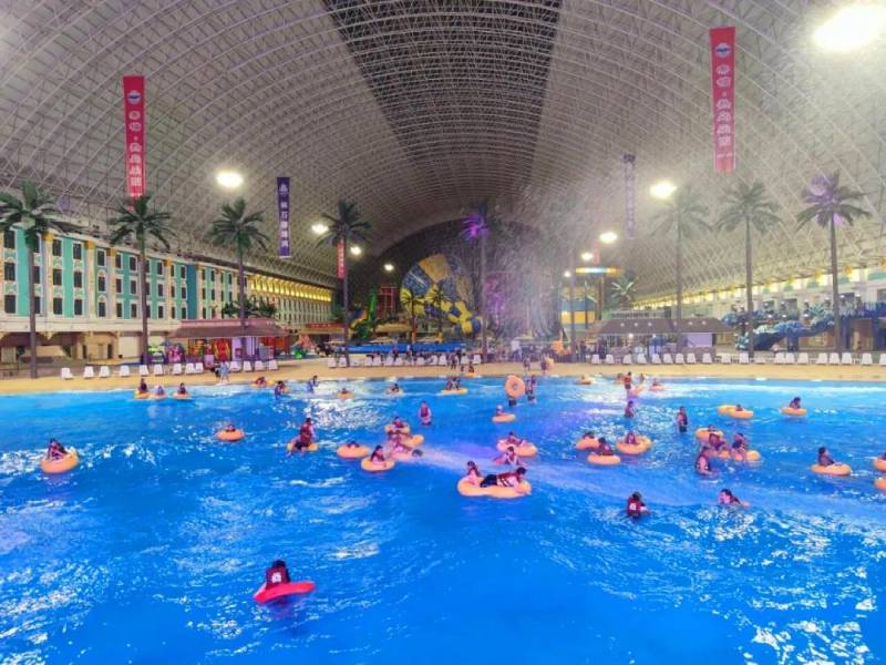 Super Large Indoor Constant Temperature Water Park–Xinjiang Di Anchor – Hot Island Paradise
