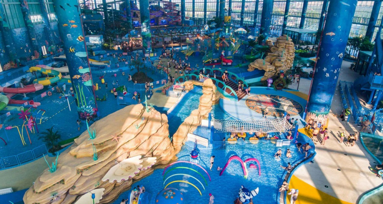 Dragon Dream Water Park in Taihu Lake, Zhejiang, Built by Guangdong Dalang