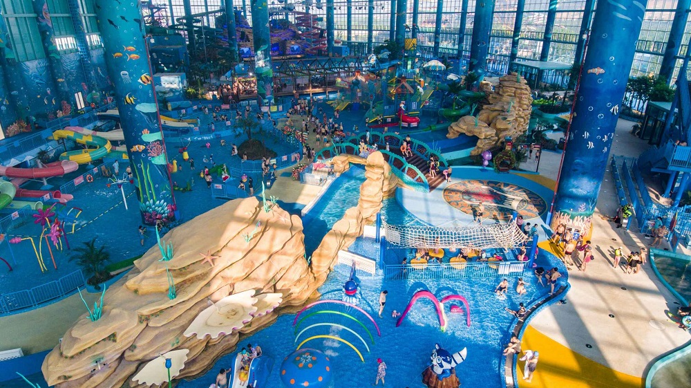 Dragon Dream Water Park in Taihu Lake, Zhejiang, Built by Guangdong Dalang