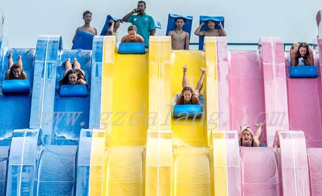 Rainbow Water Slide