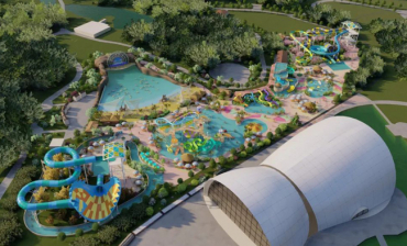 The Construction of Nandaihe Colorful Water Park Is Speeding Up