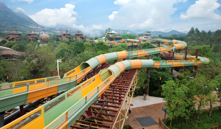 water coaster ride