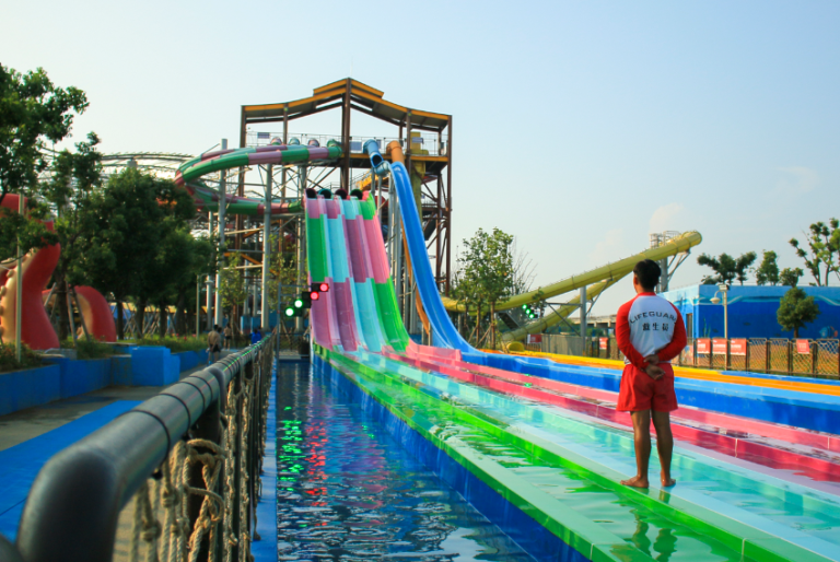 mat racer water slide