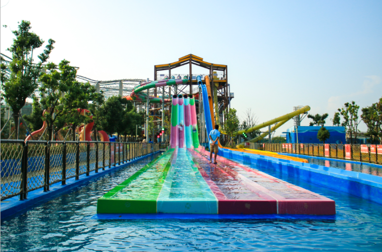 mat racer water slide