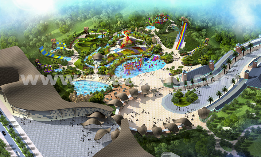 Planning concept for Vinpearl Land Nam Hoi An Water Park